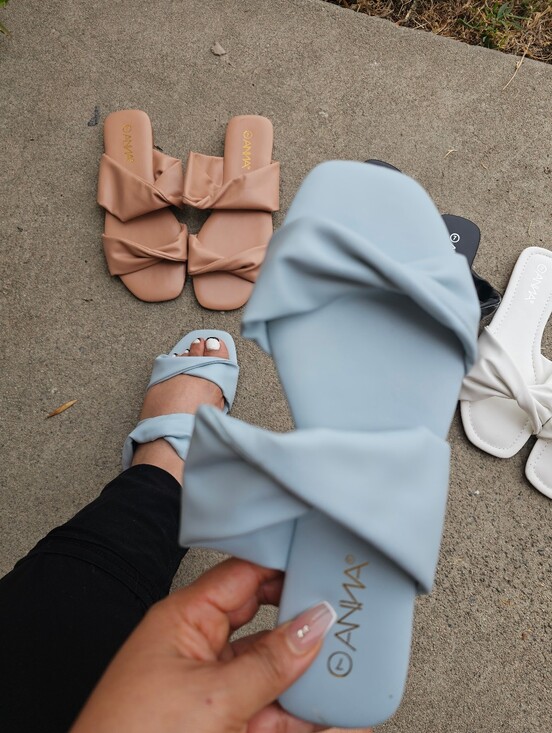 Shoes - Just In Paris Blue sandals